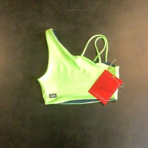 Tiger Friday> may reversible crop top - blitz